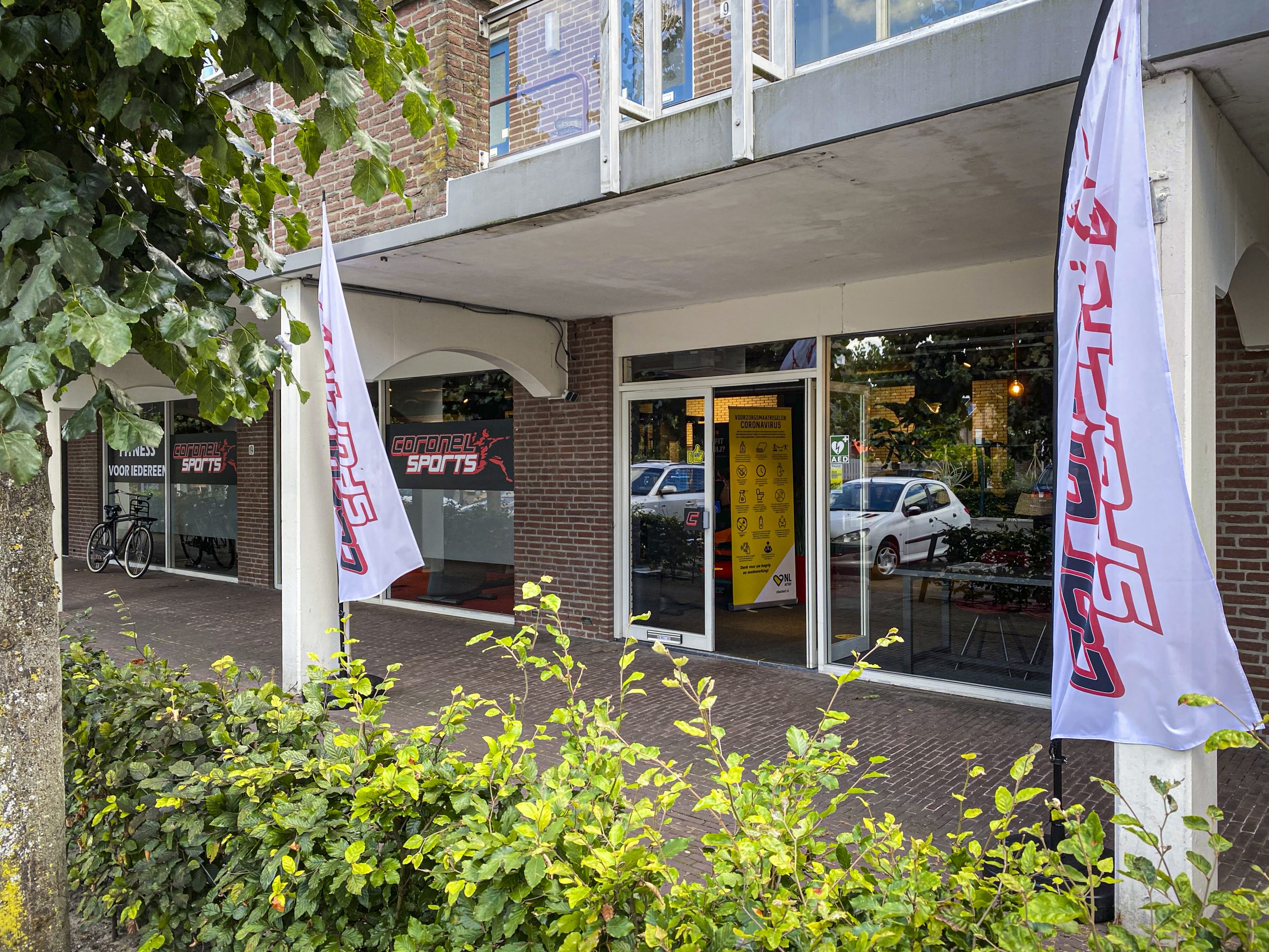 Aanzicht | sportschool | Coronel Sports Bunnik