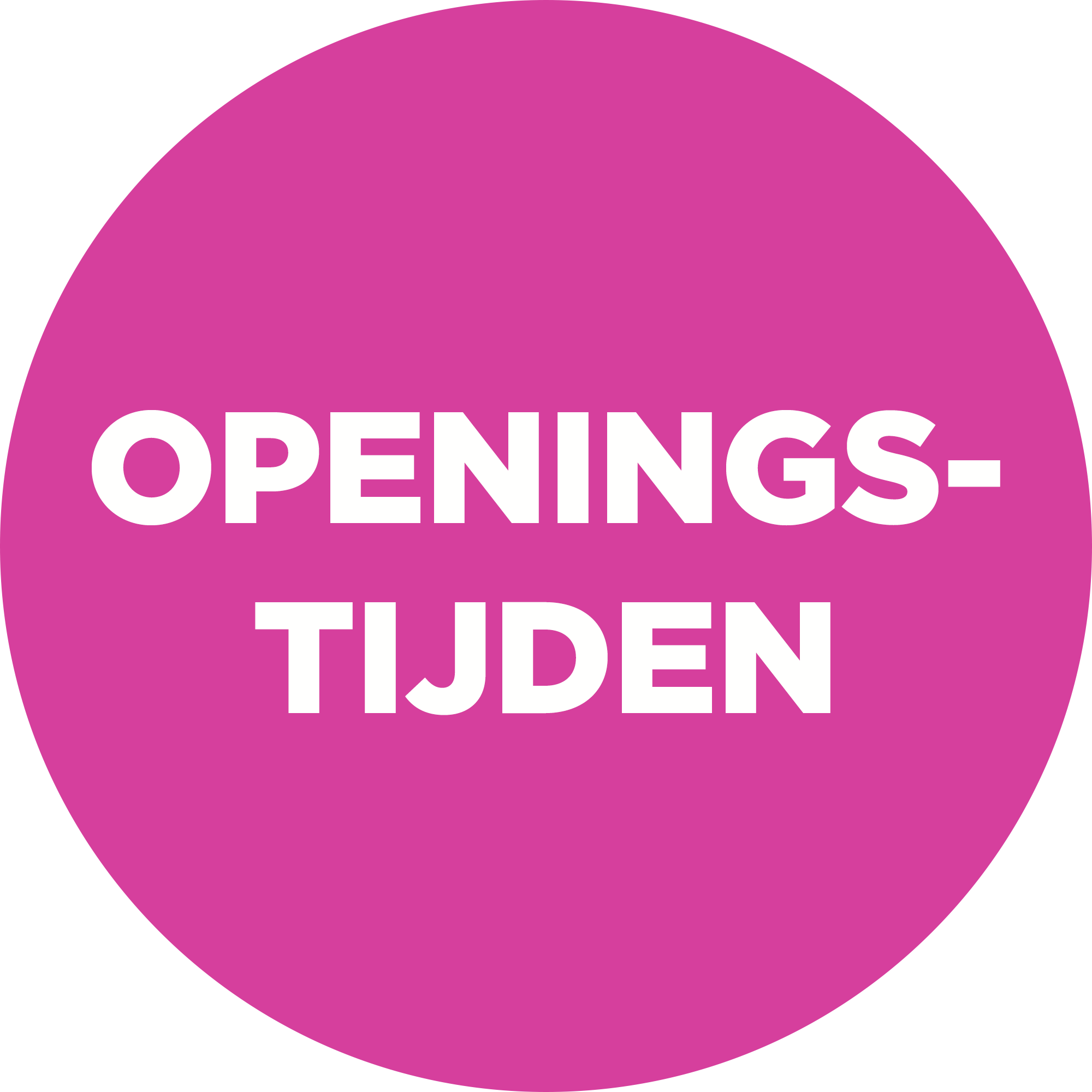 Openingstijden