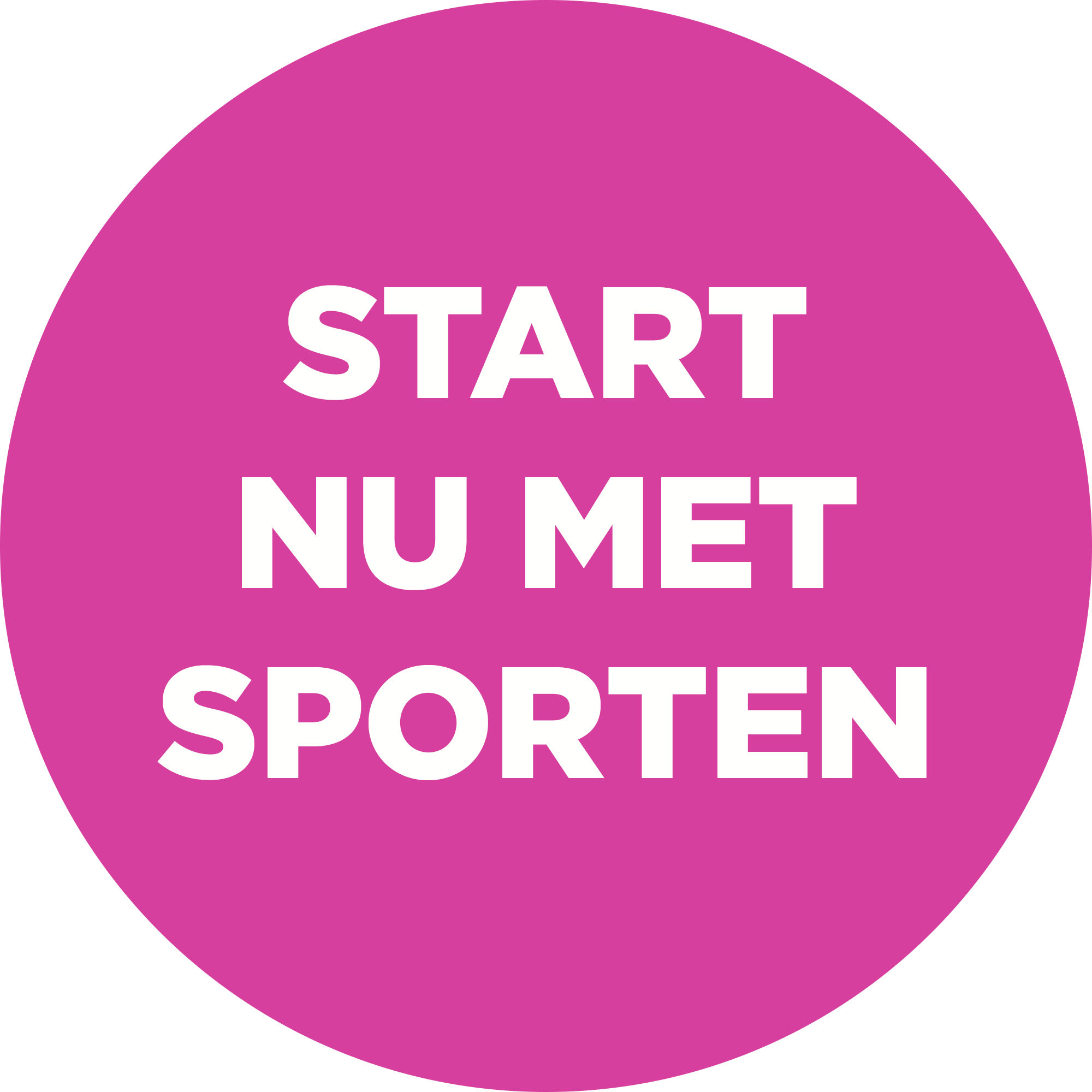 Start nu met sporten