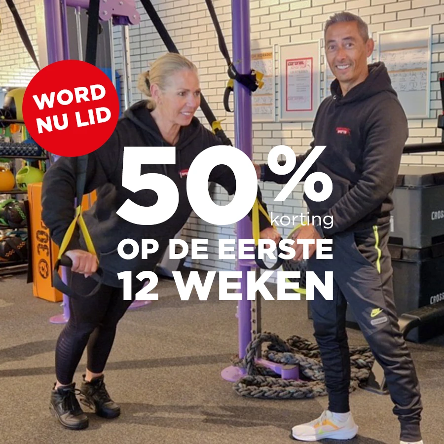 50% korting op de eerste 12 weken | Coronel Sports Bunnik