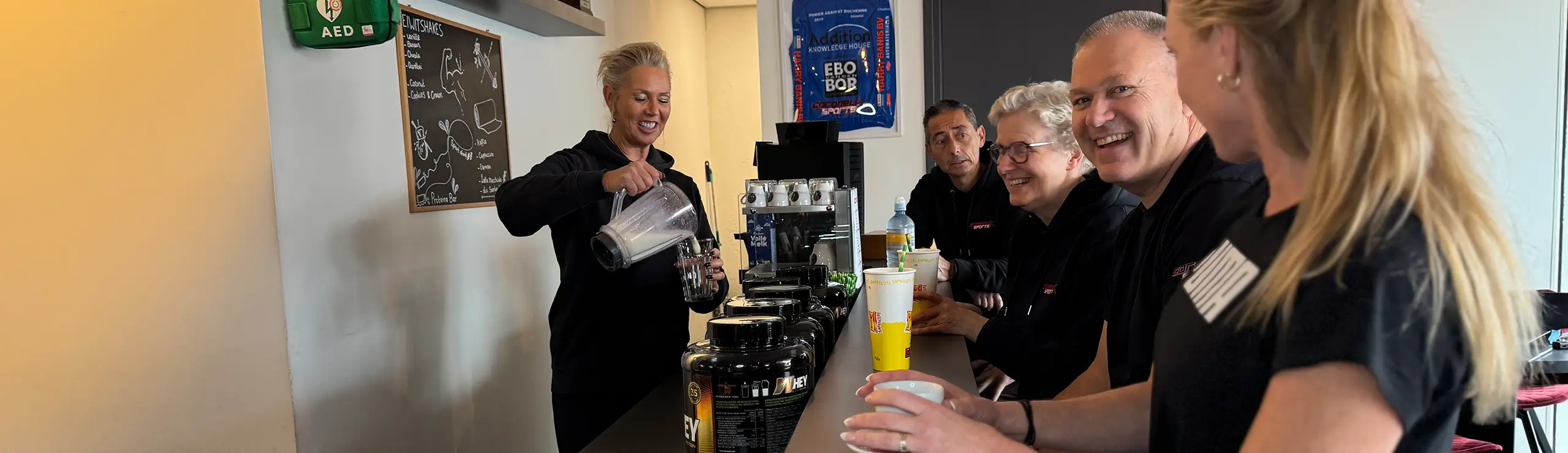 gezellig bar | sportschool | Coronel Sports Bunnik