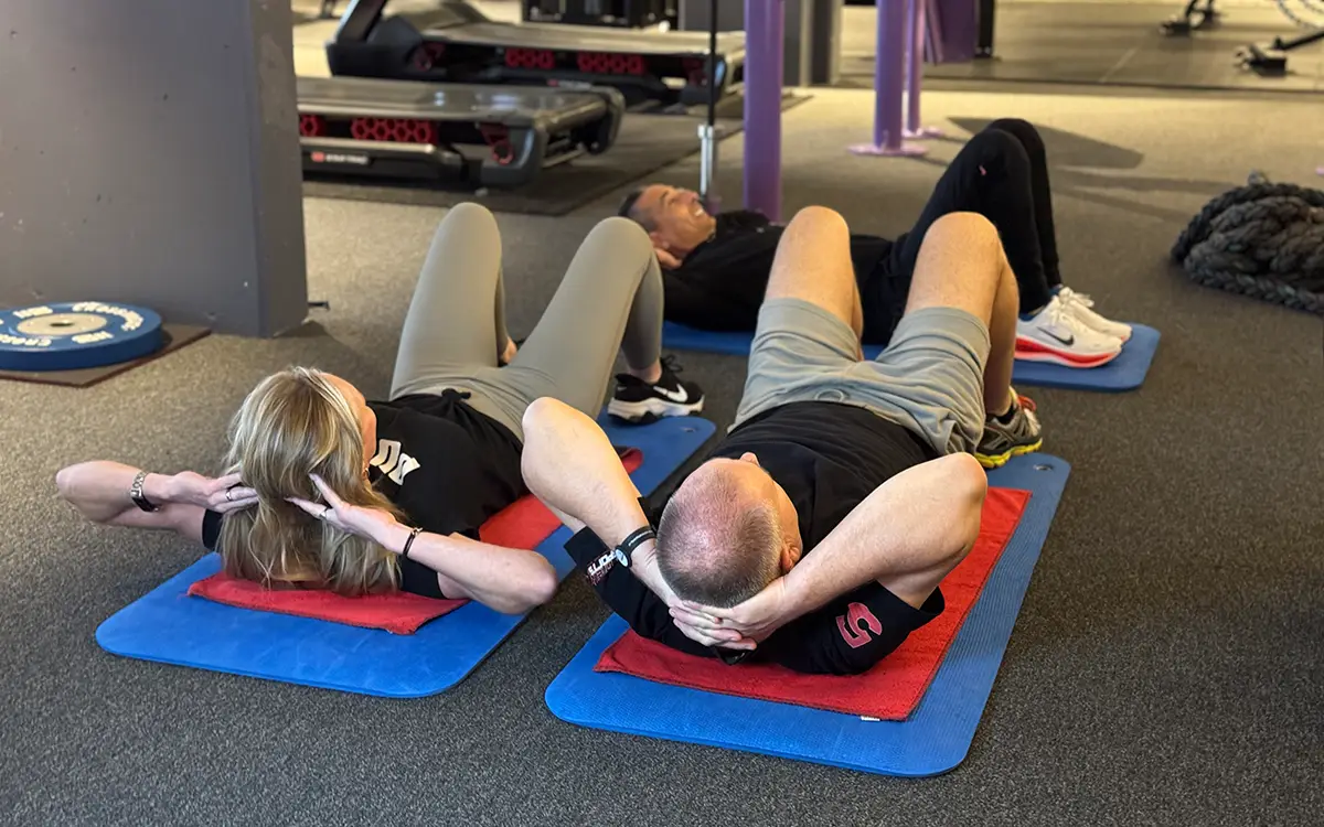 Buikspierkwartier | groepsles | sportschool | Coronel Sports bunnik