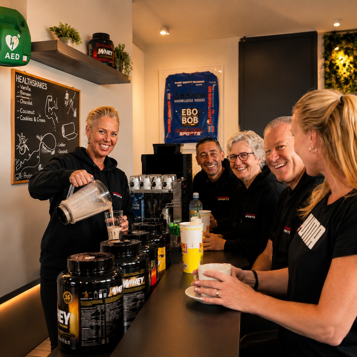 Gezellig aan de bar | Coronel Sports bunnik